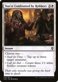 You're Confronted by Robbers (CLB-053) - Commander Legends: Battle for Baldur's Gate Foil