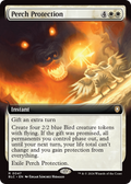 Perch Protection (BLC-047) - Bloomburrow Commander: (Extended Art)