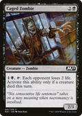 Caged Zombie (M21-091) - Core Set 2021 Foil