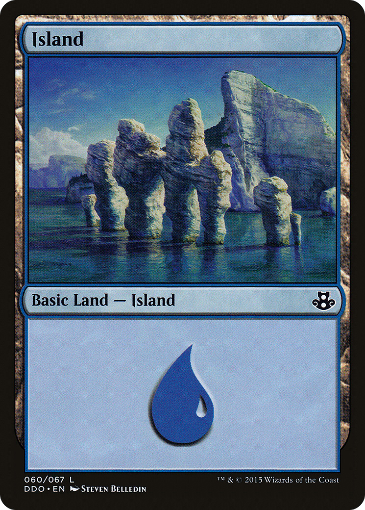 Island (DDO-060) - Duel Decks: Elspeth vs. Kiora