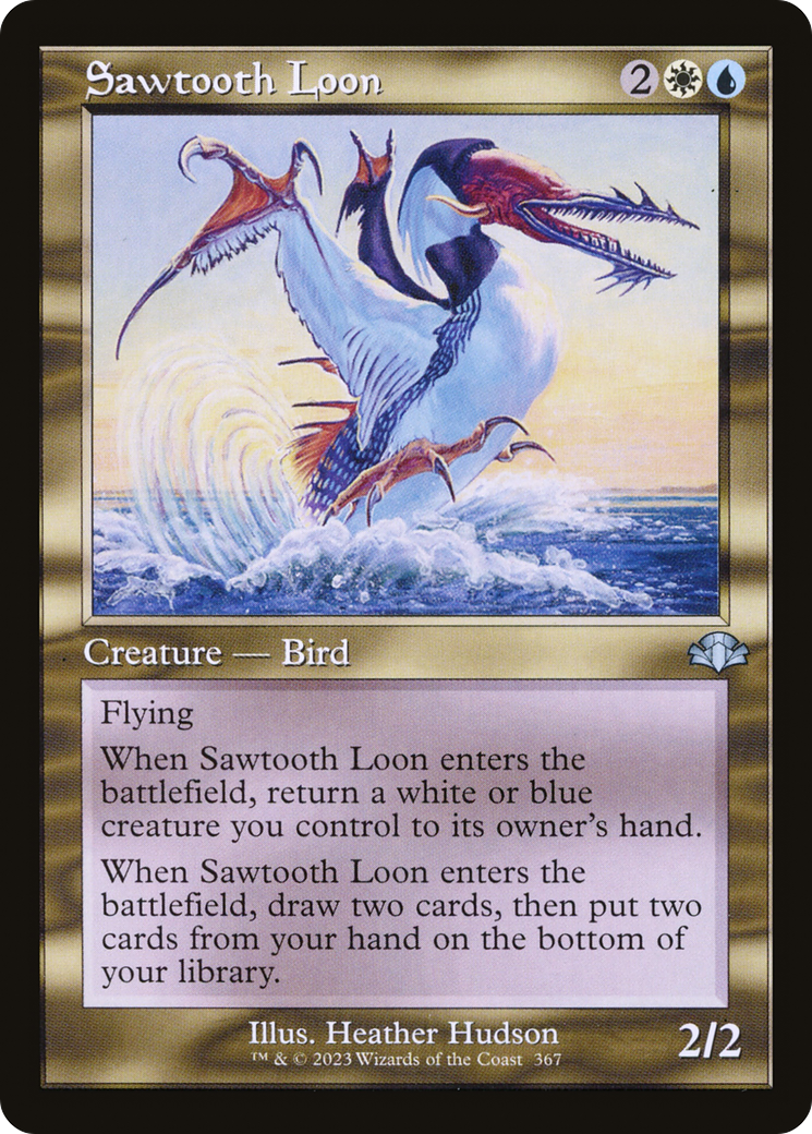 Sawtooth Loon (DMR-367) - Dominaria Remastered