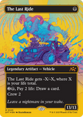 The Last Ride (DFT-525) - Aetherdrift (Borderless) Foil