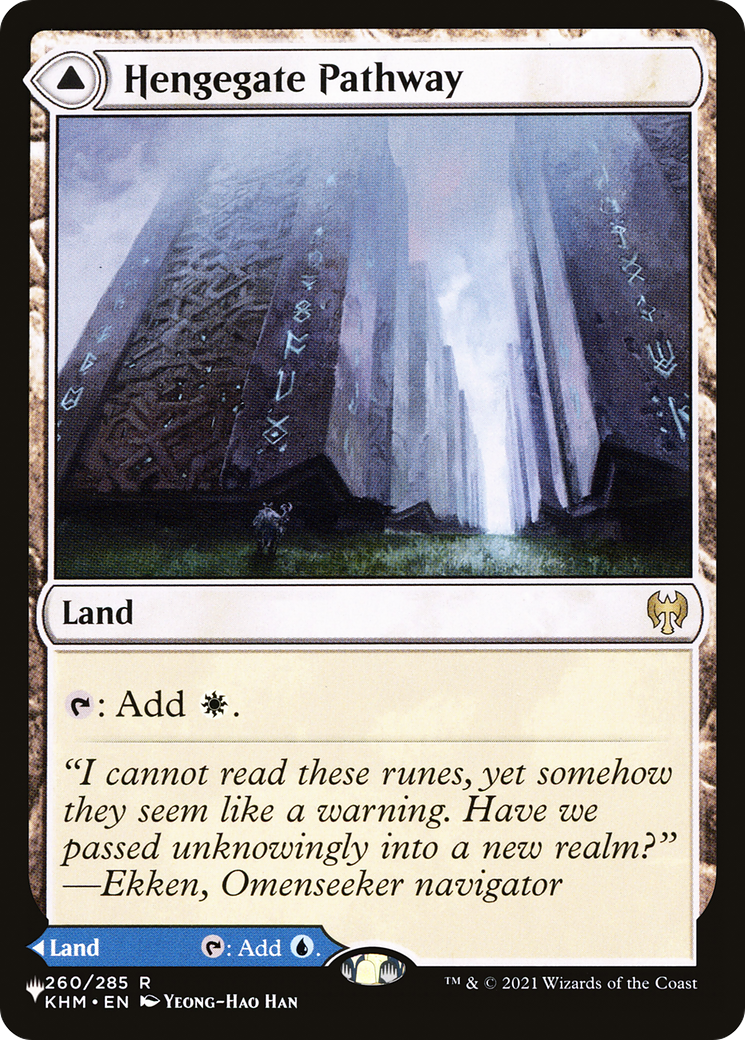 Hengegate Pathway // Mistgate Pathway (LIST-KHM-260) - The List
