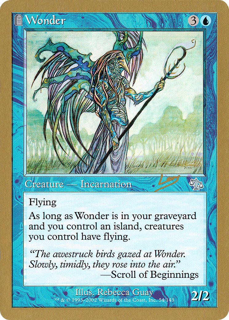 Wonder (WCD-RL54) - World Championship Decks 2002