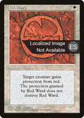 Red Ward (4BB-044) - Fourth Edition Foreign Black Border