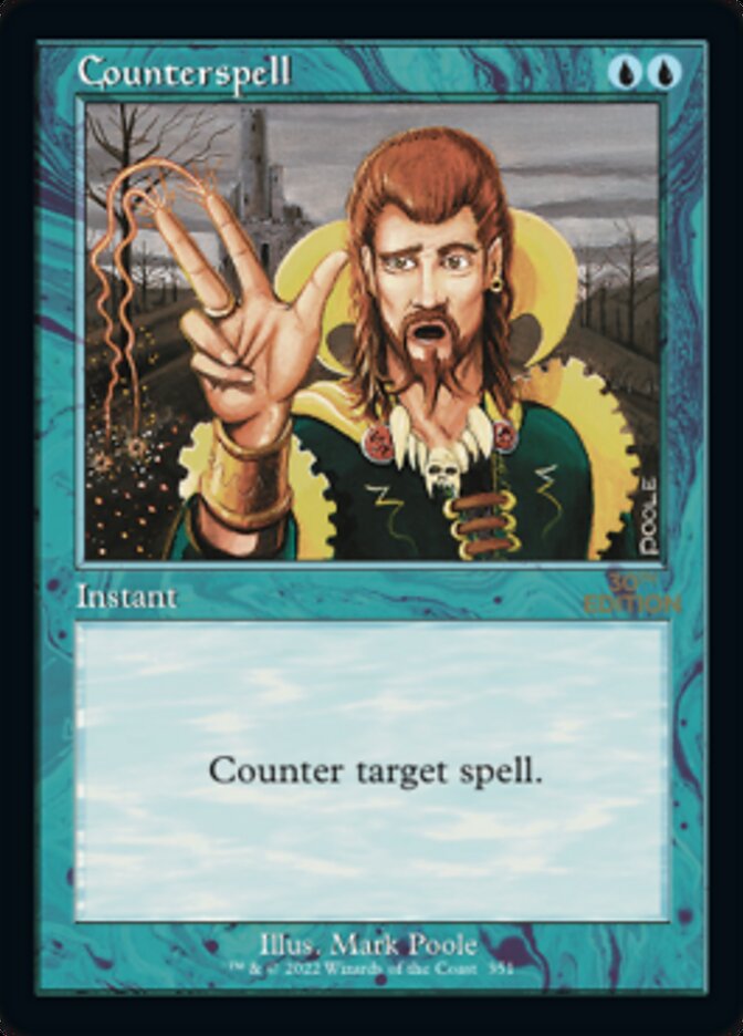 Counterspell (Retro Frame) (30A-351) - 30th Anniversary Edition