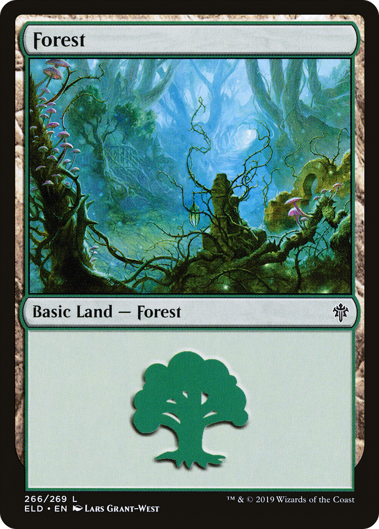 Forest (ELD-266) - Throne of Eldraine