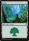 Forest (ELD-266) - Throne of Eldraine Foil