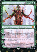 Nissa, Ascended Animist (ONE-453) - Phyrexia: All Will Be One: (Showcase) Foil