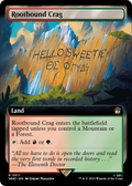 Rootbound Crag (WHO-511) - Doctor Who: (Extended Art) Foil