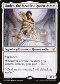 Linden, the Steadfast Queen (ELD-020) - Throne of Eldraine Foil