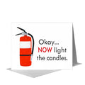 Extinguisher, Greeting Card (#8610A)