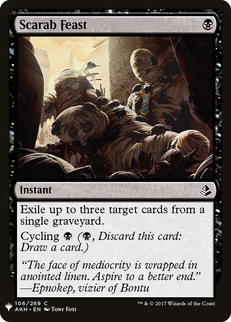 Scarab Feast (LIST-AKH-106) - The List