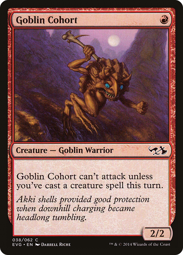 Goblin Cohort (DD3-038) - Duel Decks Anthology: Elves vs. Goblins