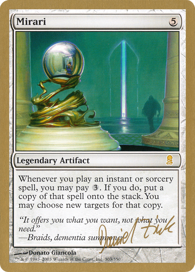 Mirari (WCD-DZ303) - World Championship Decks 2003