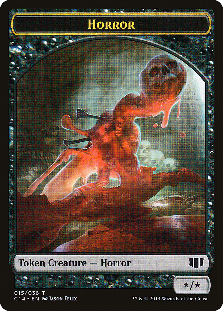 Horror (C14-015) - Commander 2014 Tokens