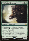 Wolfbriar Elemental (MM2-169) - Modern Masters 2015