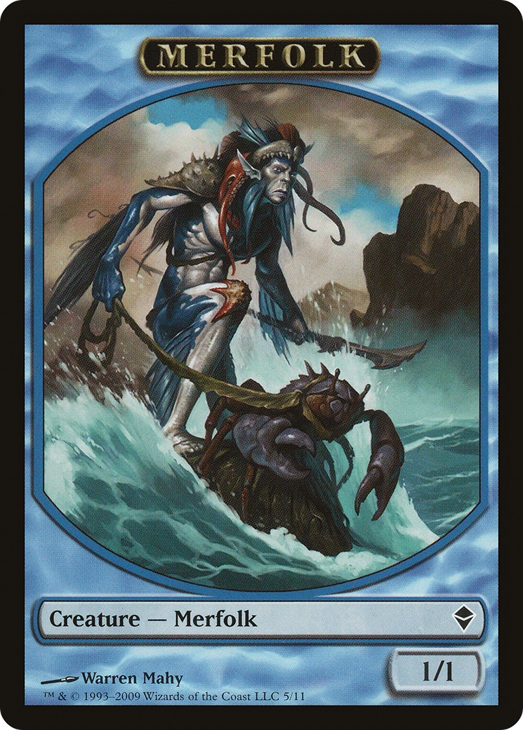 Merfolk (ZEN-005) - Zendikar Tokens
