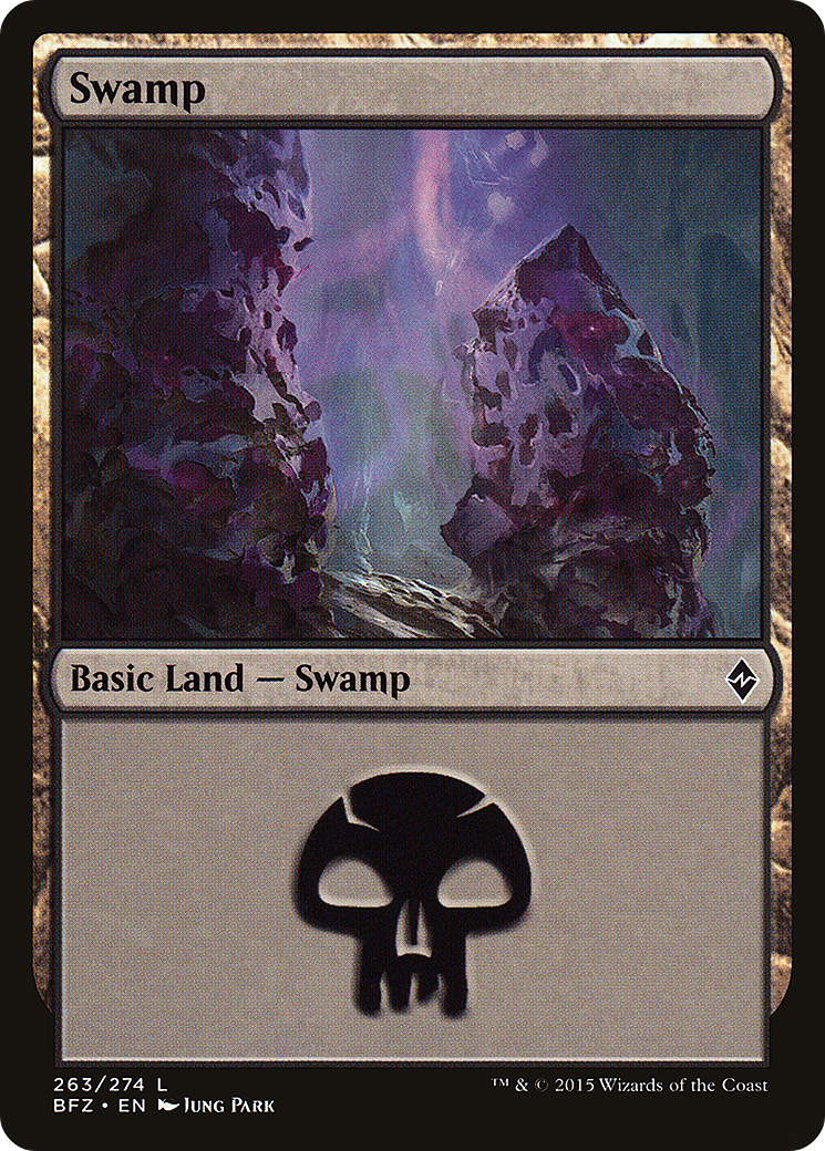 Swamp (BFZ-263A) - Battle for Zendikar