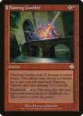 Flaming Gambit (TOR-098) - Torment: (tombstone) Foil