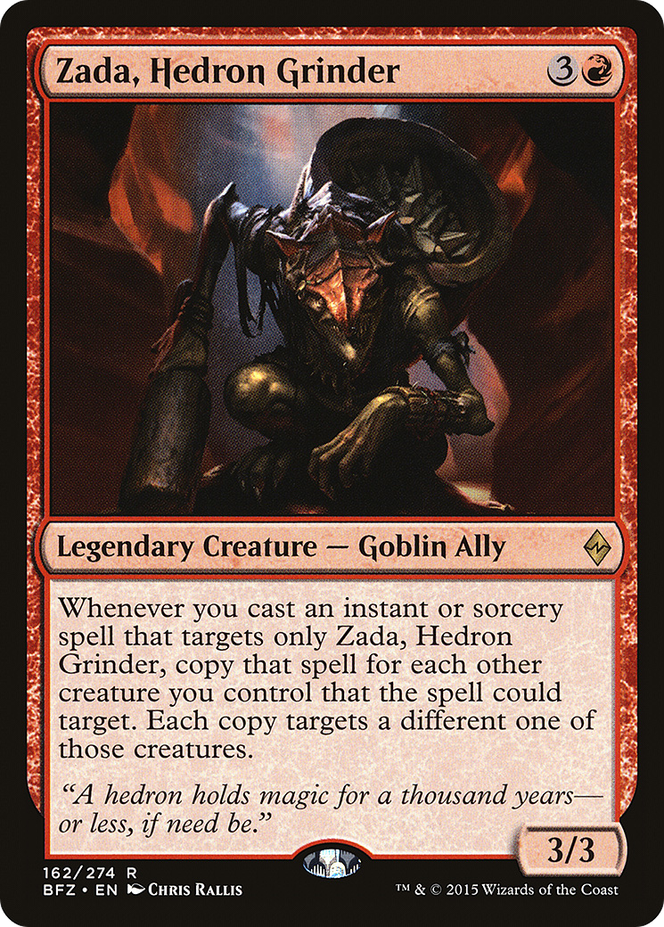 Zada, Hedron Grinder (BFZ-162) - Battle for Zendikar