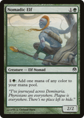 Nomadic Elf (DDE-038) - Duel Decks: Phyrexia vs. the Coalition