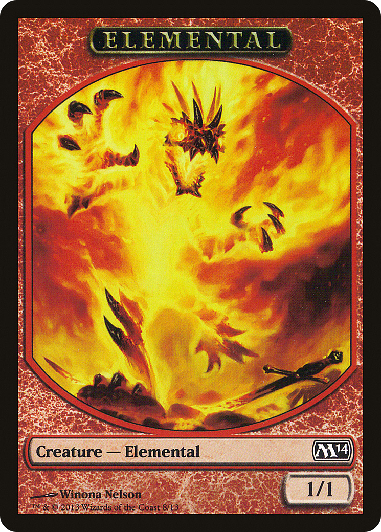 Elemental (M14-008) - Magic 2014 Tokens