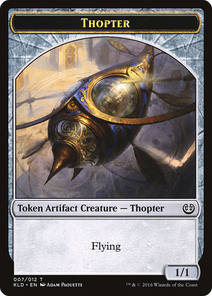 Thopter (KLD-007) - Kaladesh Tokens