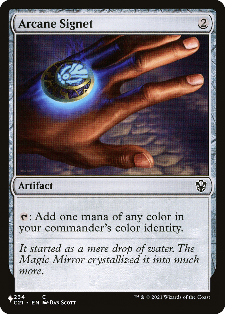 Arcane Signet (LIST-C21-234) - The List