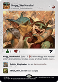 Mogg War Marshal (SLD-1618) - Secret Lair Drop (Borderless) Foil