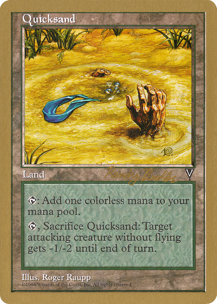 Quicksand (WCD-RB166) - World Championship Decks 1998