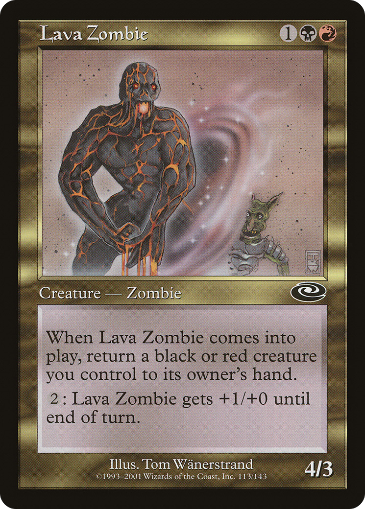 Lava Zombie (PLS-113) - Planeshift Foil