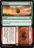 Heaven // Earth (AKH-224) - Amonkhet Foil