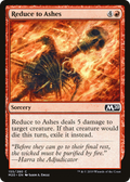 Reduce to Ashes (M20-155) - Core Set 2020