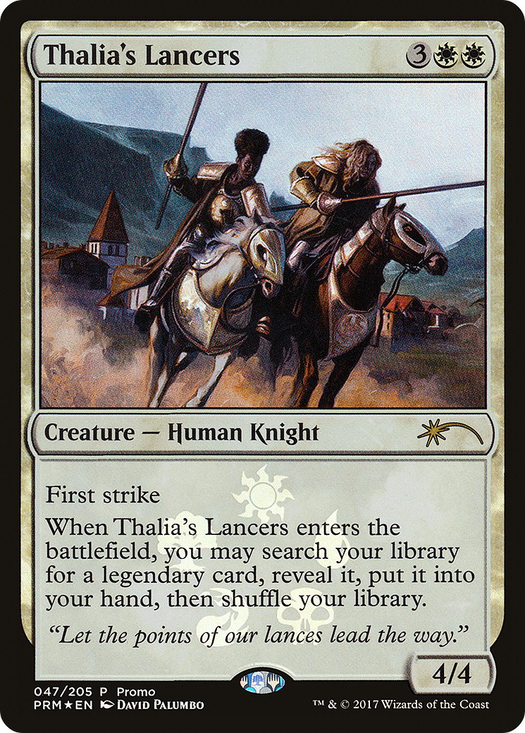 Thalia's Lancers (MEDIA-47★) - Eldritch Moon Promos Foil