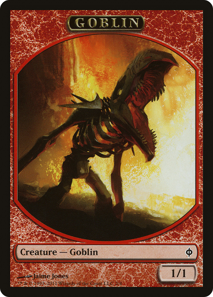 Goblin (NPH-002) - New Phyrexia Tokens