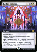 Kayla's Command (BRO-302) - The Brothers' War: (Extended Art) Foil