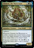 Clement, the Worrywort (PPBLB-209) - Bloomburrow Promos Foil