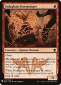 Kolaghan Stormsinger (LIST-DTK-145) - The List