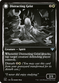 Distracting Geist // Clever Distraction (DBL-276) - Innistrad: Double Feature: (Double Faced Transform)