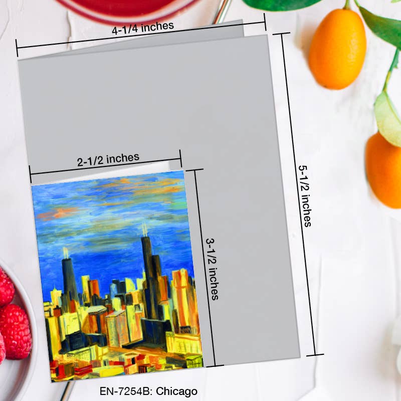 Chicago, Greeting Card (#7254B)