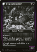 Desperate Farmer // Depraved Harvester (DBL-371) - Innistrad: Double Feature: (Double Faced Transform) Foil