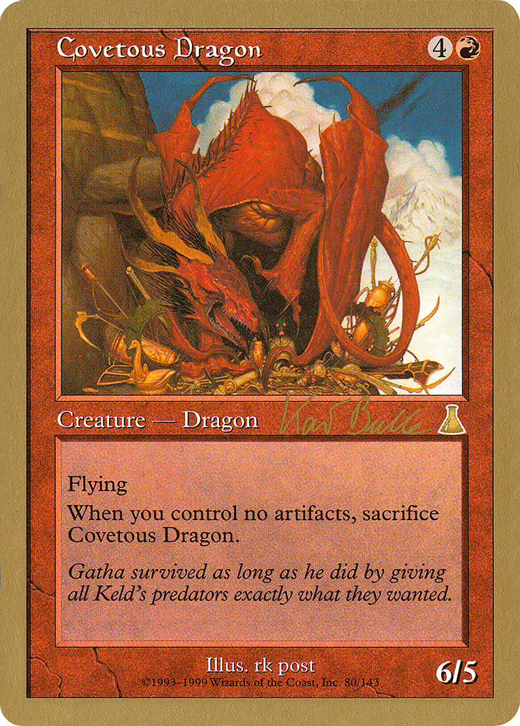 Covetous Dragon (WCD-) - World Championship Decks 1999