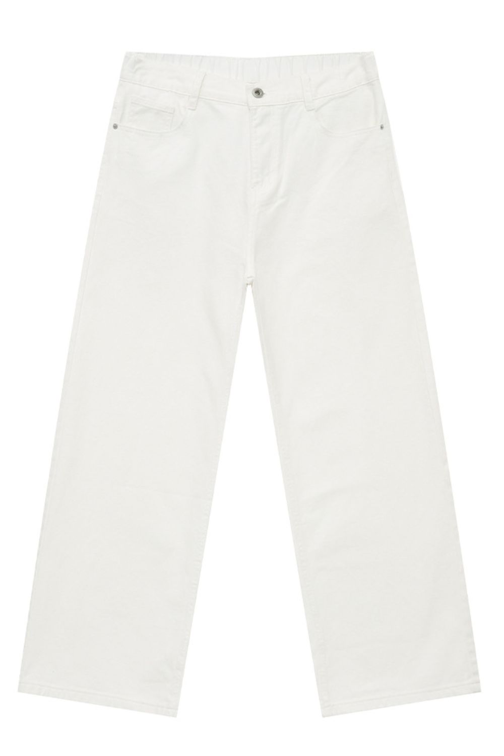 Wide Leg Jeans with Pockets