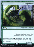 Serpentine (LIST-041) - The List (Unfinity Foil Edition) Foil