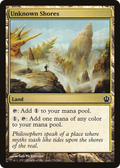 Unknown Shores (THS-229) - Theros Foil