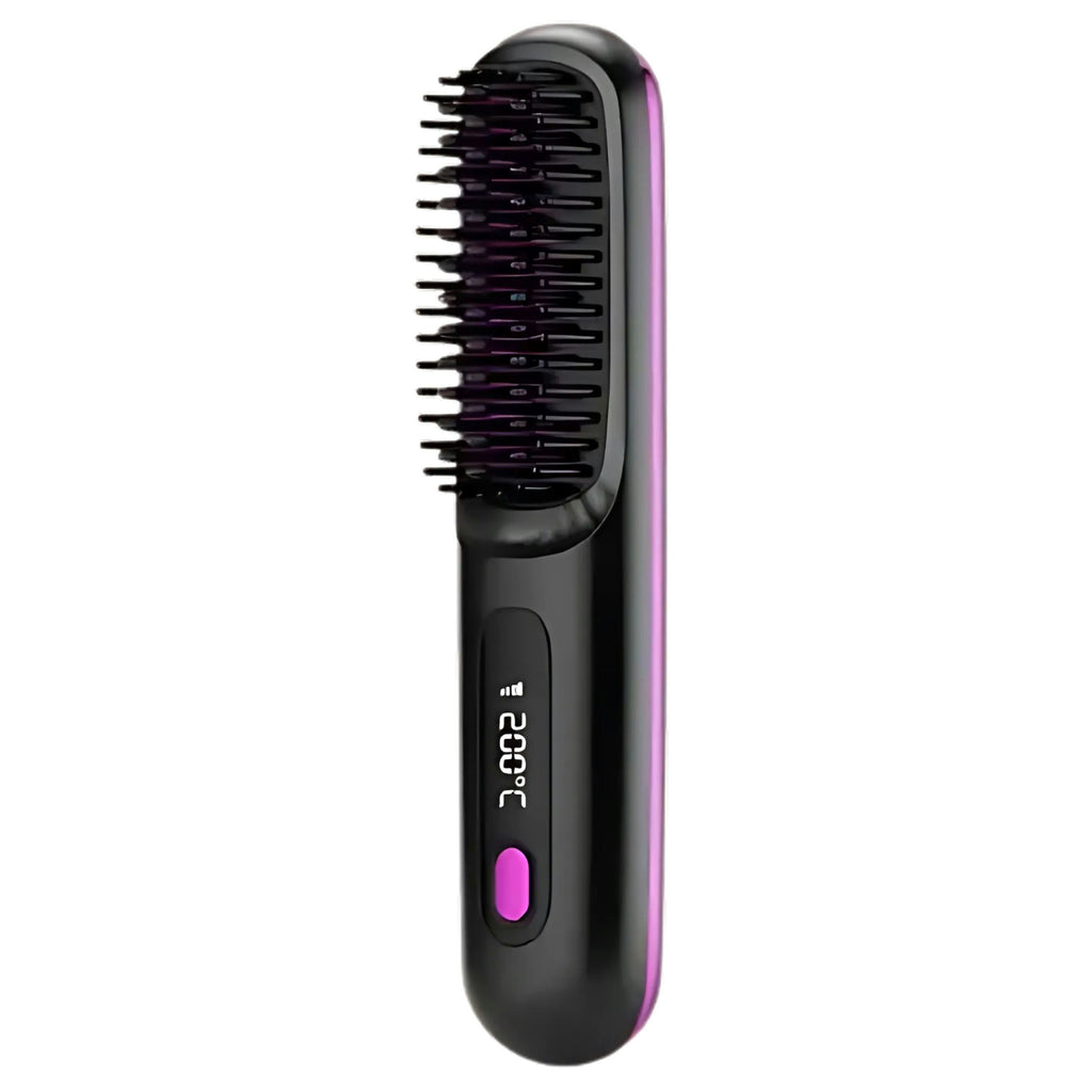 HeatWave 2-in-1 Mini Wireless Straightening Comb