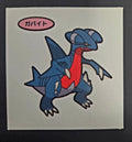 Pokemon Bread Seal Deco Character Sticker - Gabite