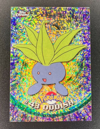 Oddish (43) Sparkle [Topps Pokemon Chrome Series 1]